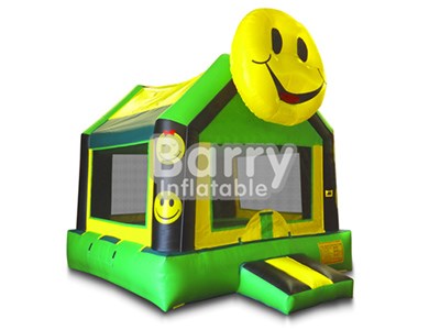 Purchase Happy Face Kids Inflatable Bouncers From Guanzghou China BY-BH-022